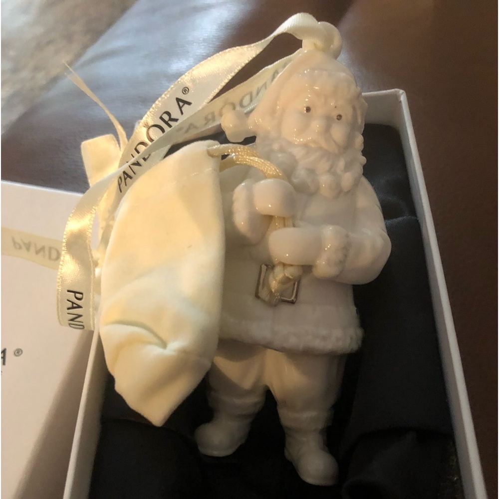 Pandora Christmas Santa Ornament 2013